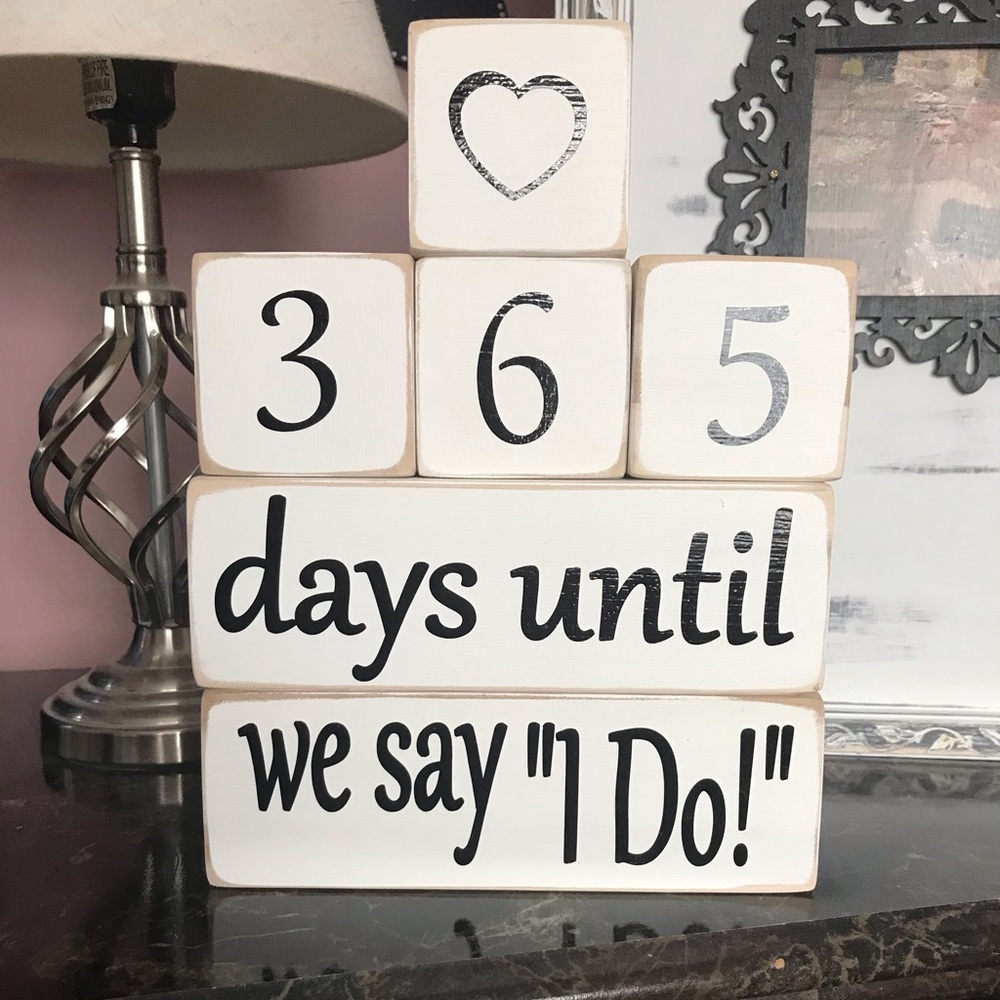 365 day count Wedding block